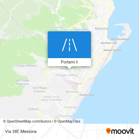 Mappa Via 38f