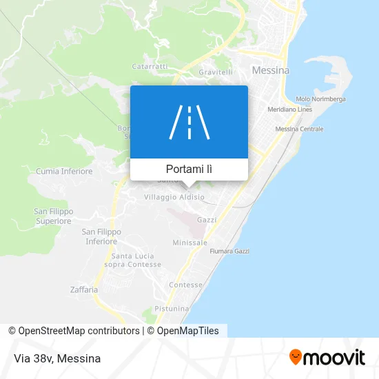 Mappa Via 38v