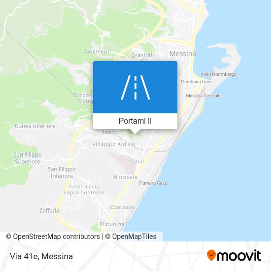 Mappa Via 41e