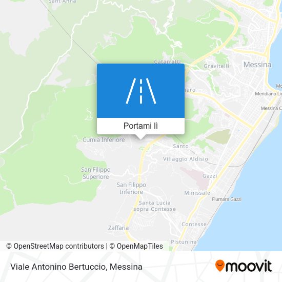 Mappa Viale Antonino Bertuccio