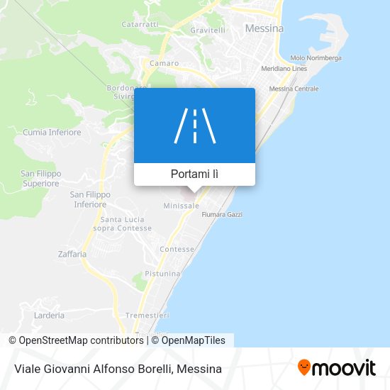 Mappa Viale Giovanni Alfonso Borelli