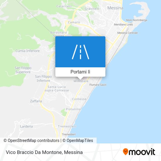 Mappa Vico Braccio Da Montone
