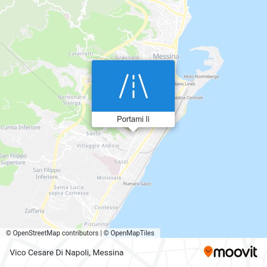 Mappa Vico Cesare Di Napoli