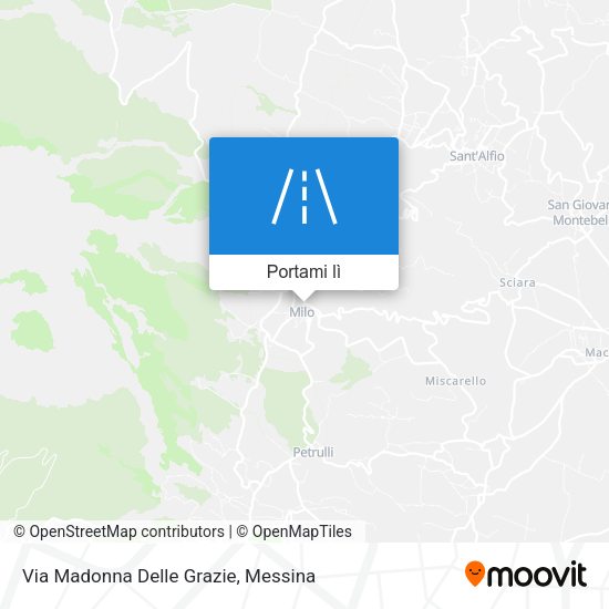 Mappa Via Madonna Delle Grazie
