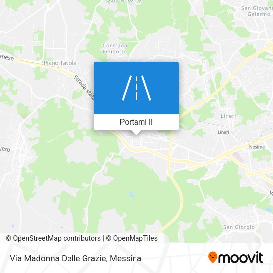 Mappa Via Madonna Delle Grazie