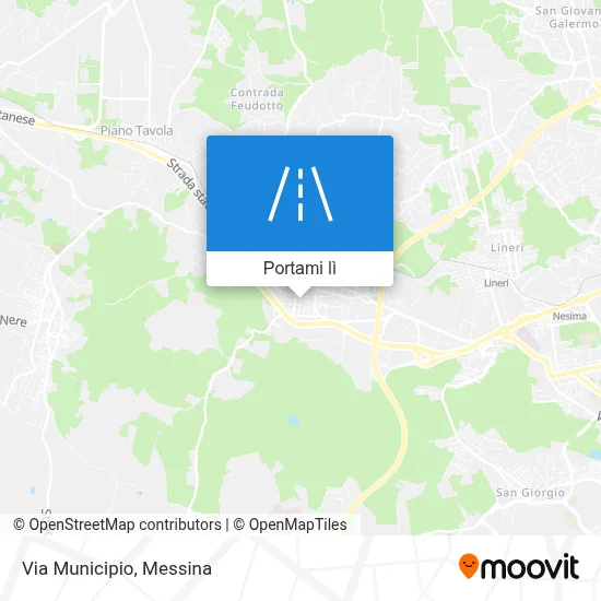 Mappa Via Municipio