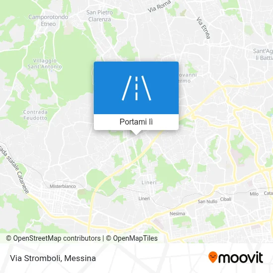 Mappa Via Stromboli
