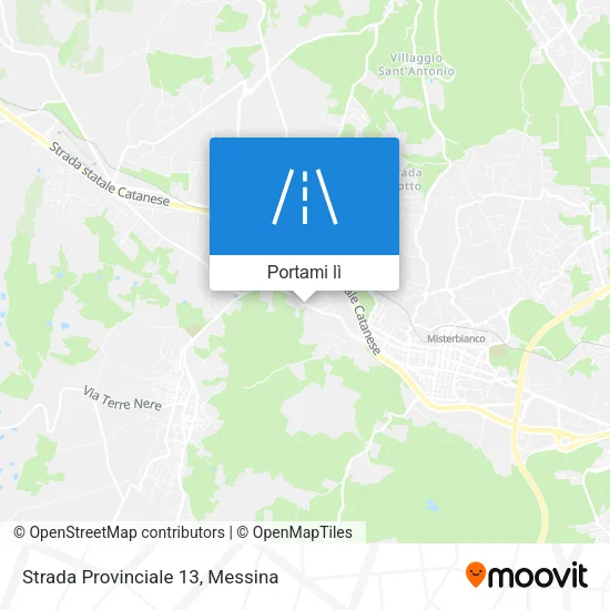 Mappa Strada Provinciale 13