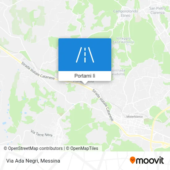 Mappa Via Ada Negri