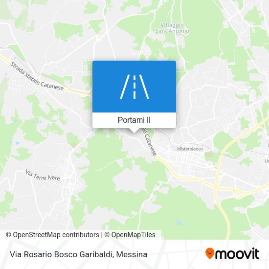 Mappa Via Rosario Bosco Garibaldi