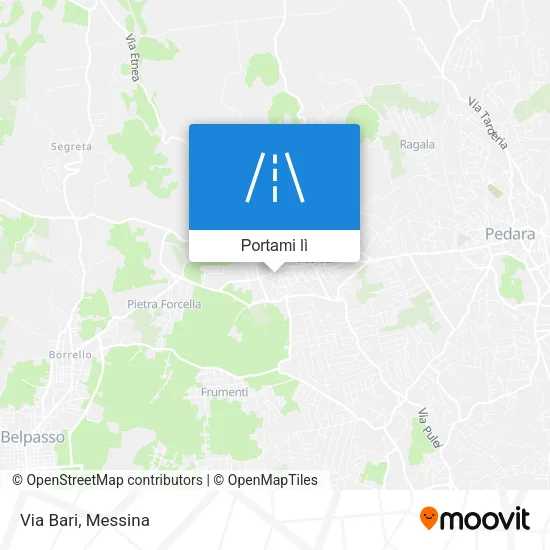 Mappa Via Bari