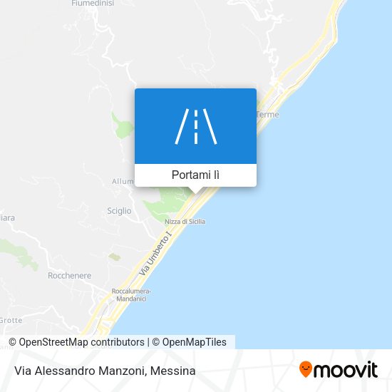 Mappa Via Alessandro Manzoni
