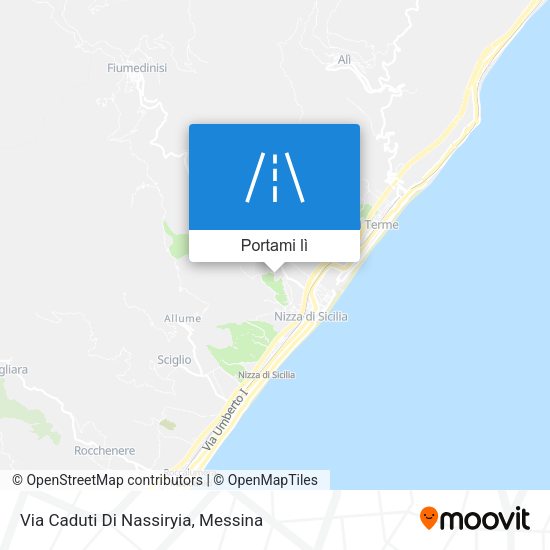Mappa Via Caduti Di Nassiryia