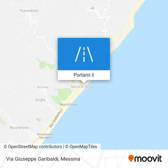 Mappa Via Giuseppe Garibaldi