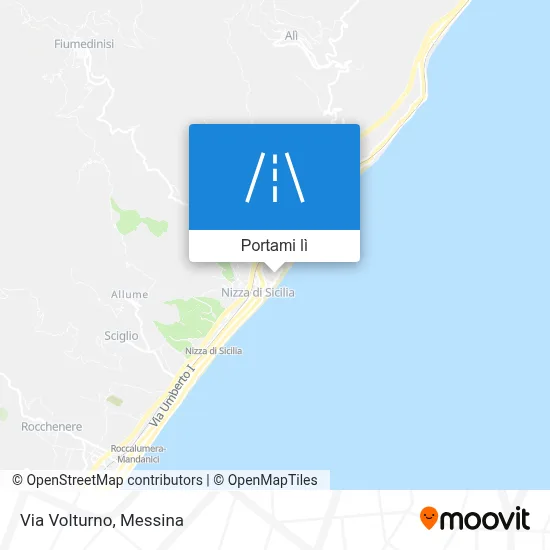 Mappa Via Volturno