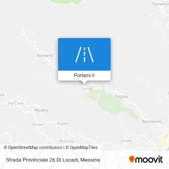 Mappa Strada Provinciale 26 Di Locadi