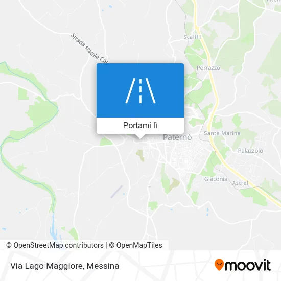 Mappa Via Lago Maggiore