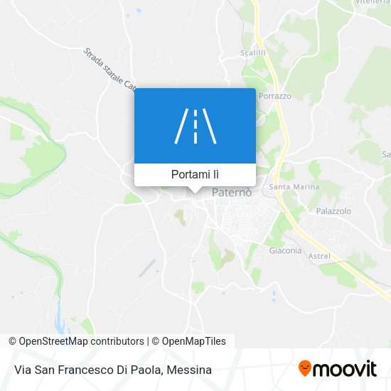Mappa Via San Francesco Di Paola