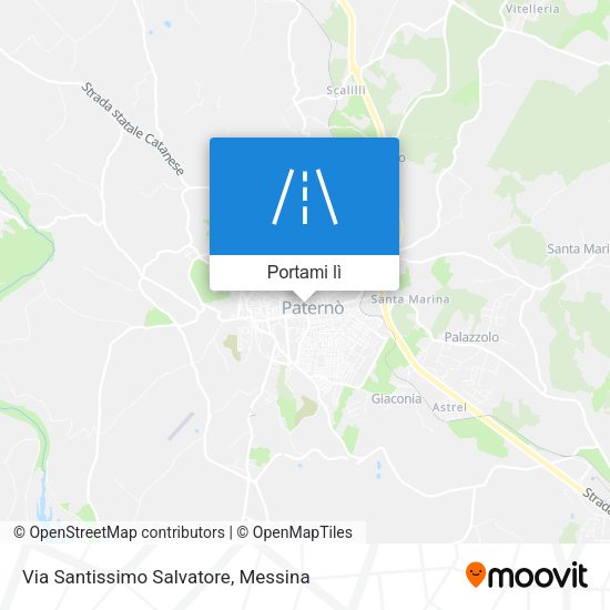 Mappa Via Santissimo Salvatore