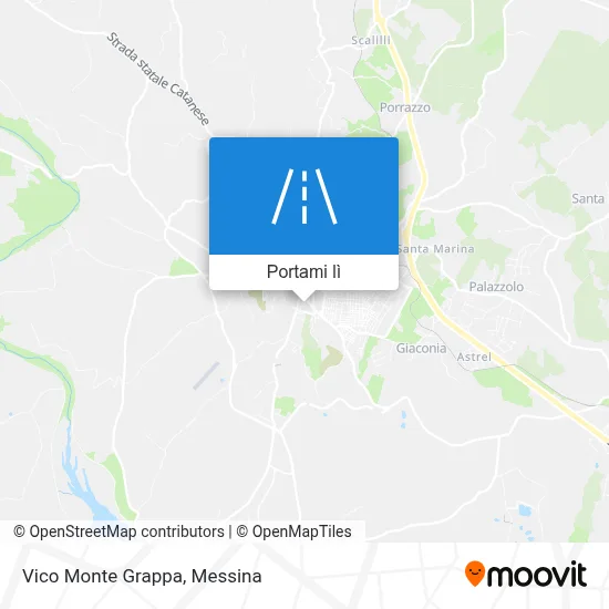 Mappa Vico Monte Grappa