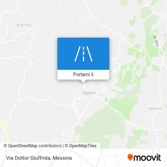 Mappa Via Dottor Giuffrida