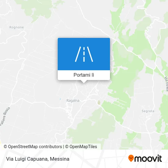 Mappa Via Luigi Capuana