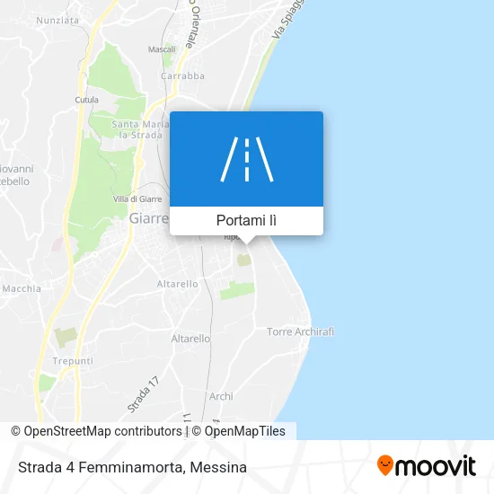 Mappa Strada 4 Femminamorta