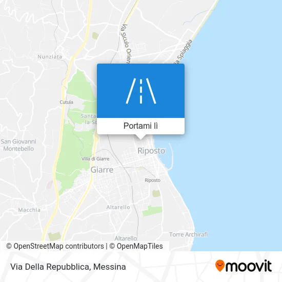 Mappa Via Della Repubblica