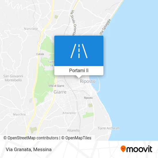 Mappa Via Granata