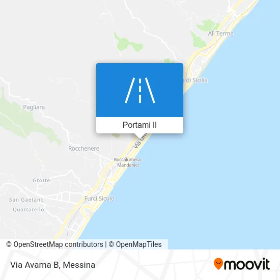 Mappa Via Avarna B