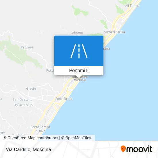 Mappa Via Cardillo