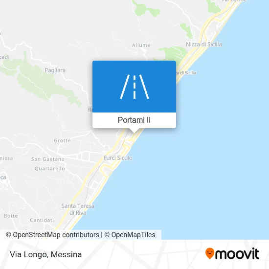 Mappa Via Longo