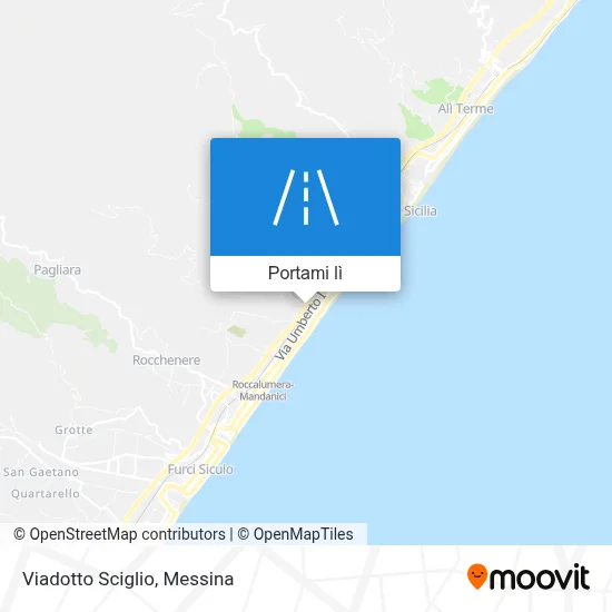 Mappa Viadotto Sciglio