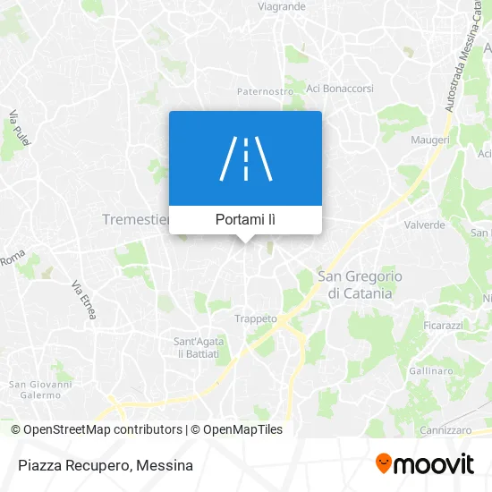 Mappa Piazza Recupero