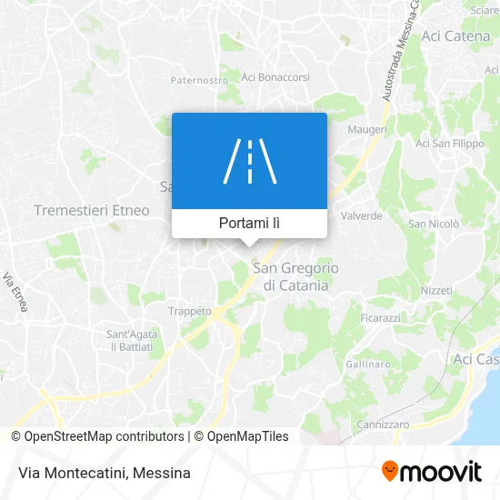 Mappa Via Montecatini