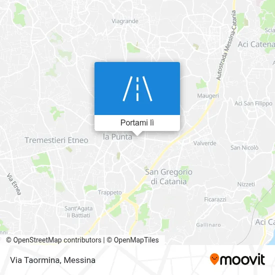 Mappa Via Taormina