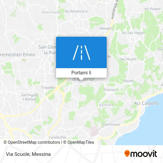 Mappa Via Scuole