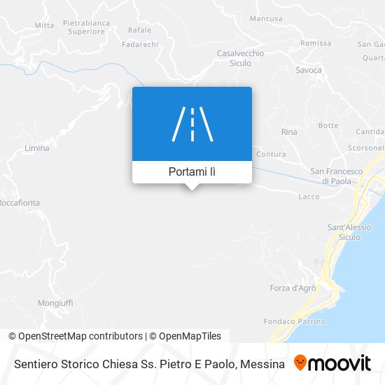 Mappa Sentiero Storico Chiesa Ss. Pietro E Paolo