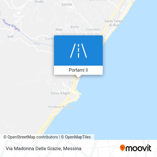 Mappa Via Madonna Delle Grazie