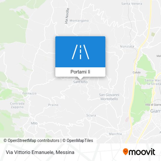 Mappa Via Vittorio Emanuele