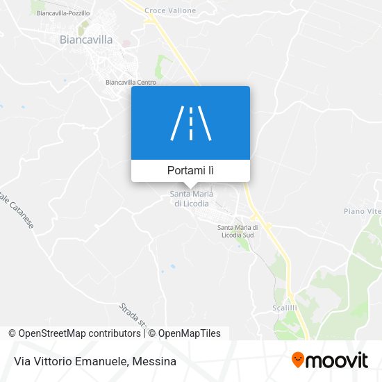 Mappa Via Vittorio Emanuele