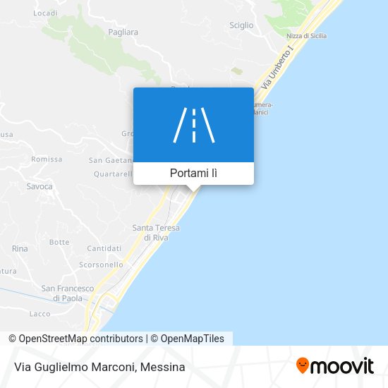 Mappa Via Guglielmo Marconi