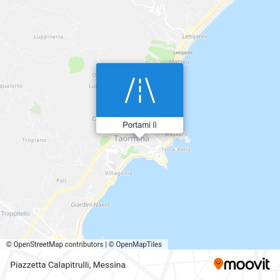 Mappa Piazzetta Calapitrulli