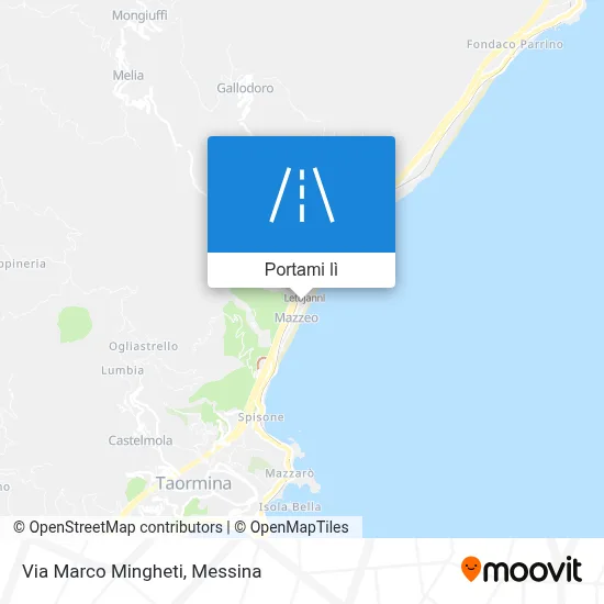 Mappa Via Marco Mingheti