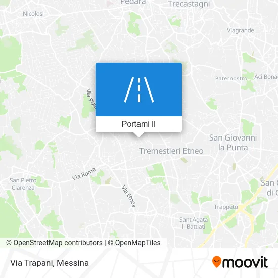 Mappa Via Trapani