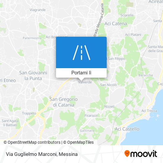 Mappa Via Guglielmo Marconi