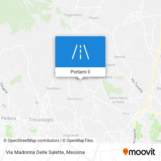 Mappa Via Madonna Delle Salette