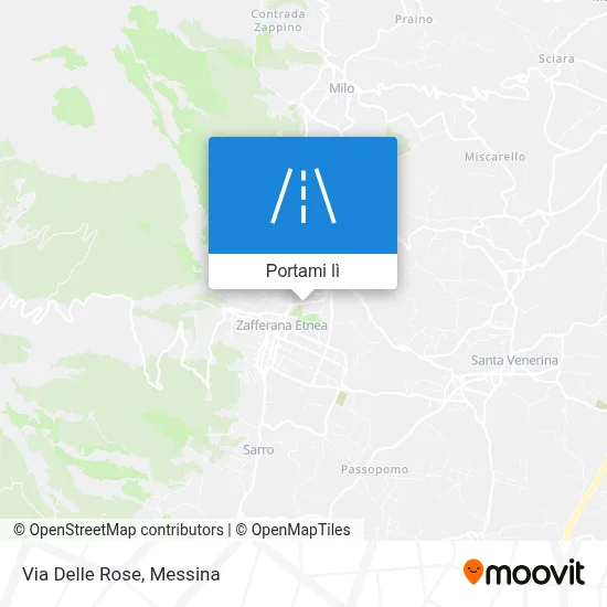 Mappa Via Delle Rose
