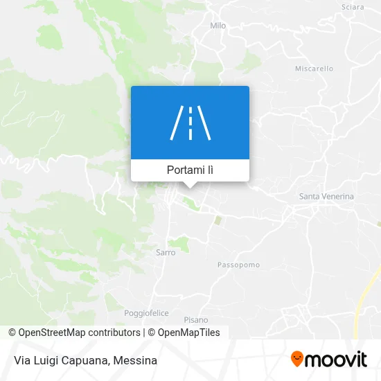 Mappa Via Luigi Capuana