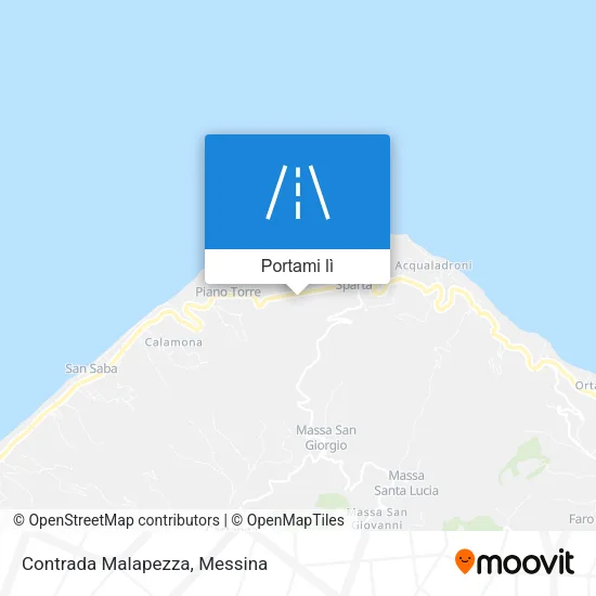 Mappa Contrada Malapezza